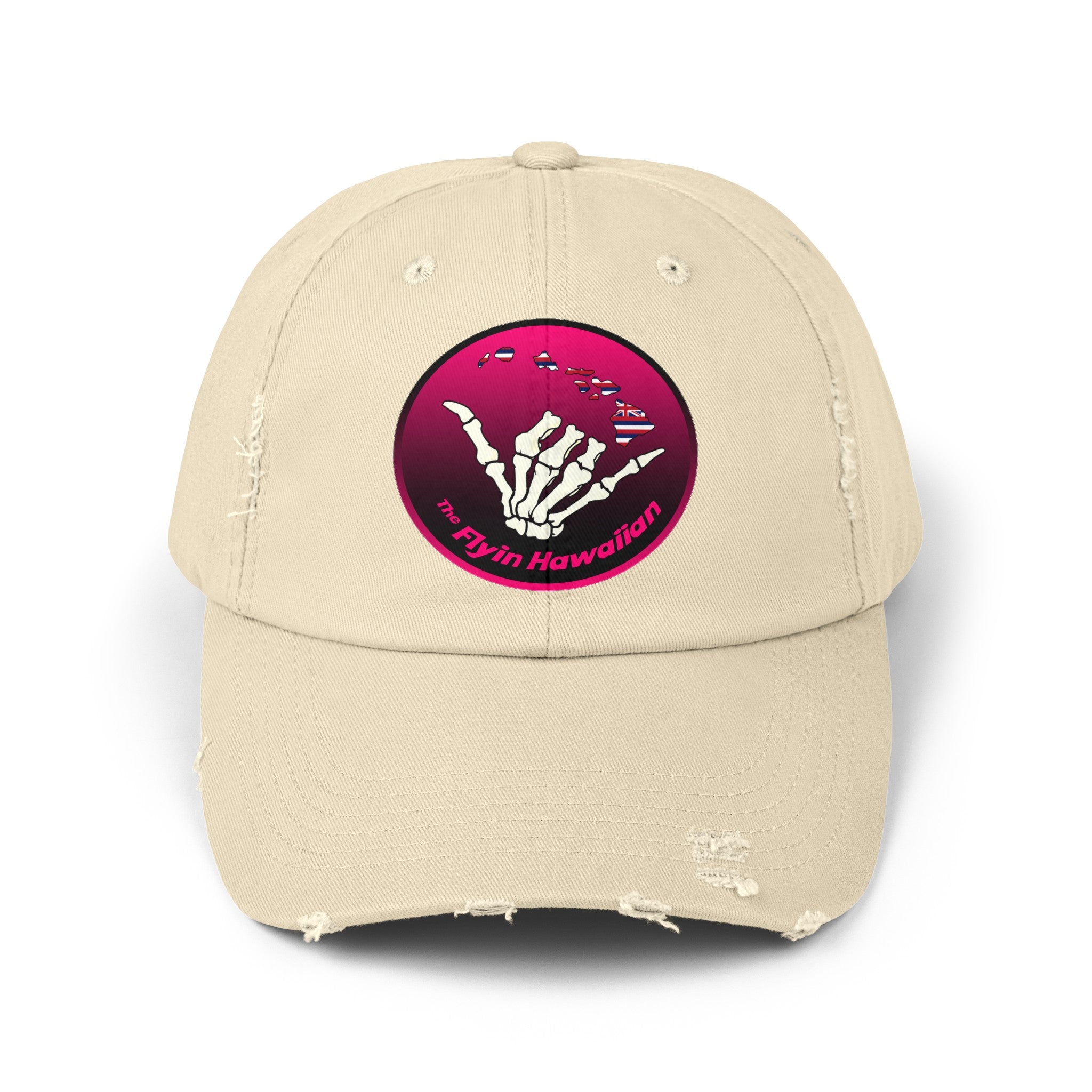 Load image into Gallery viewer, The Flyin' Hawaiian Distressed Cap