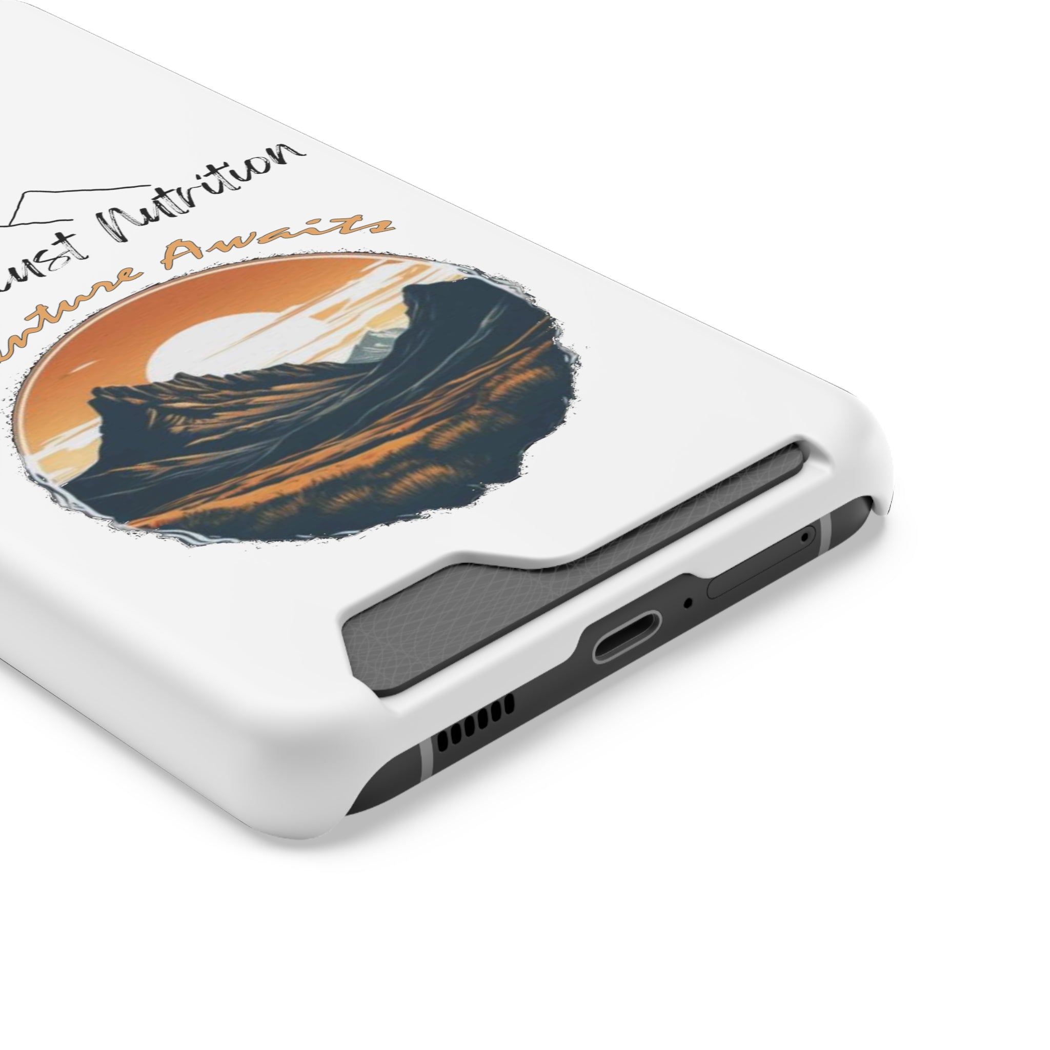 Load image into Gallery viewer, Wanderlust Nutrition Phone Case With Card Holder