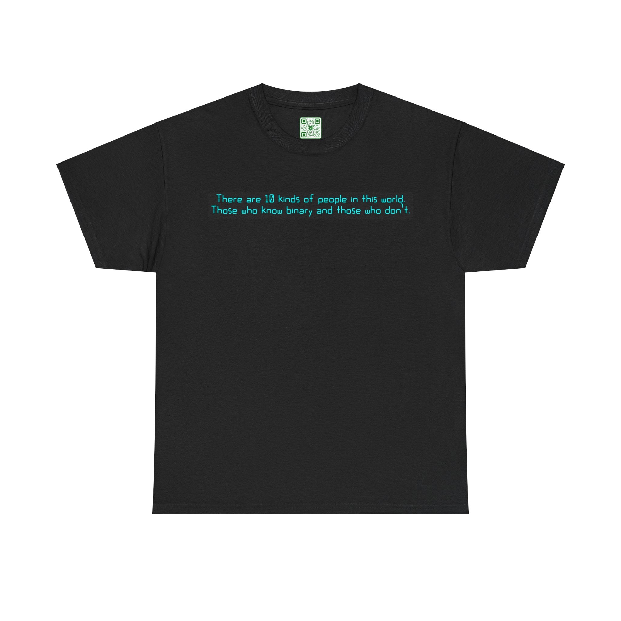 Load image into Gallery viewer, "There are 10 kinds of people in this world. Those who know binary and those who don't". - Unisex Heavy Cotton Tee