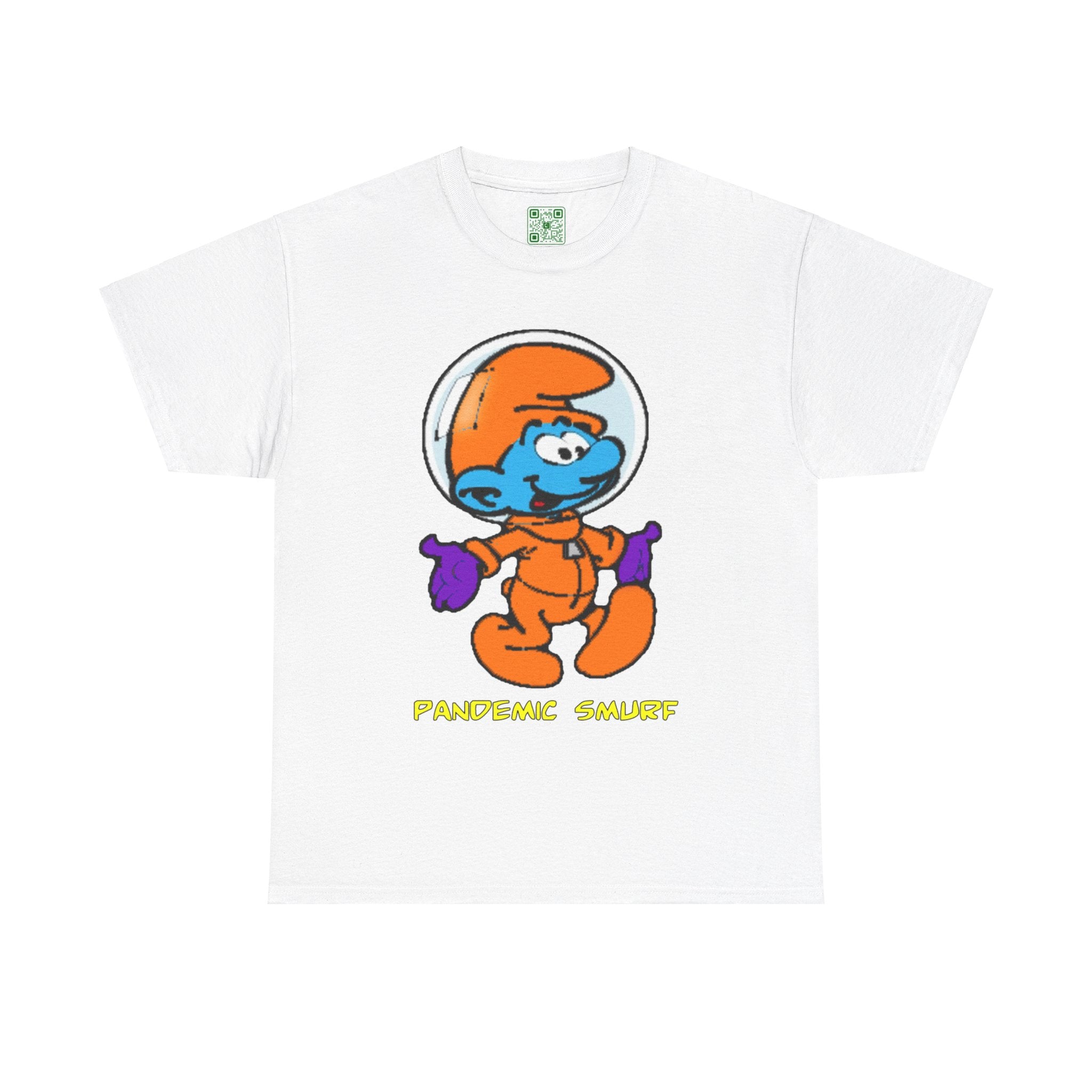 Load image into Gallery viewer, "Pandemic Smurf" - Unisex Heavy Cotton Tee