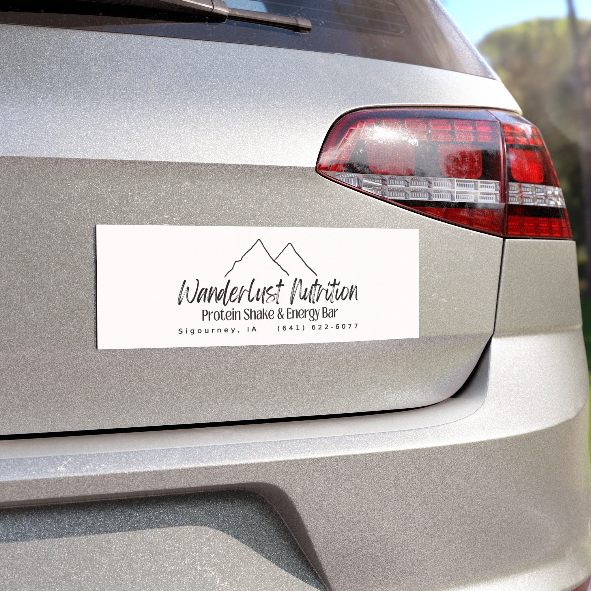 Load image into Gallery viewer, Wanderlust Nutrition Car Magnet