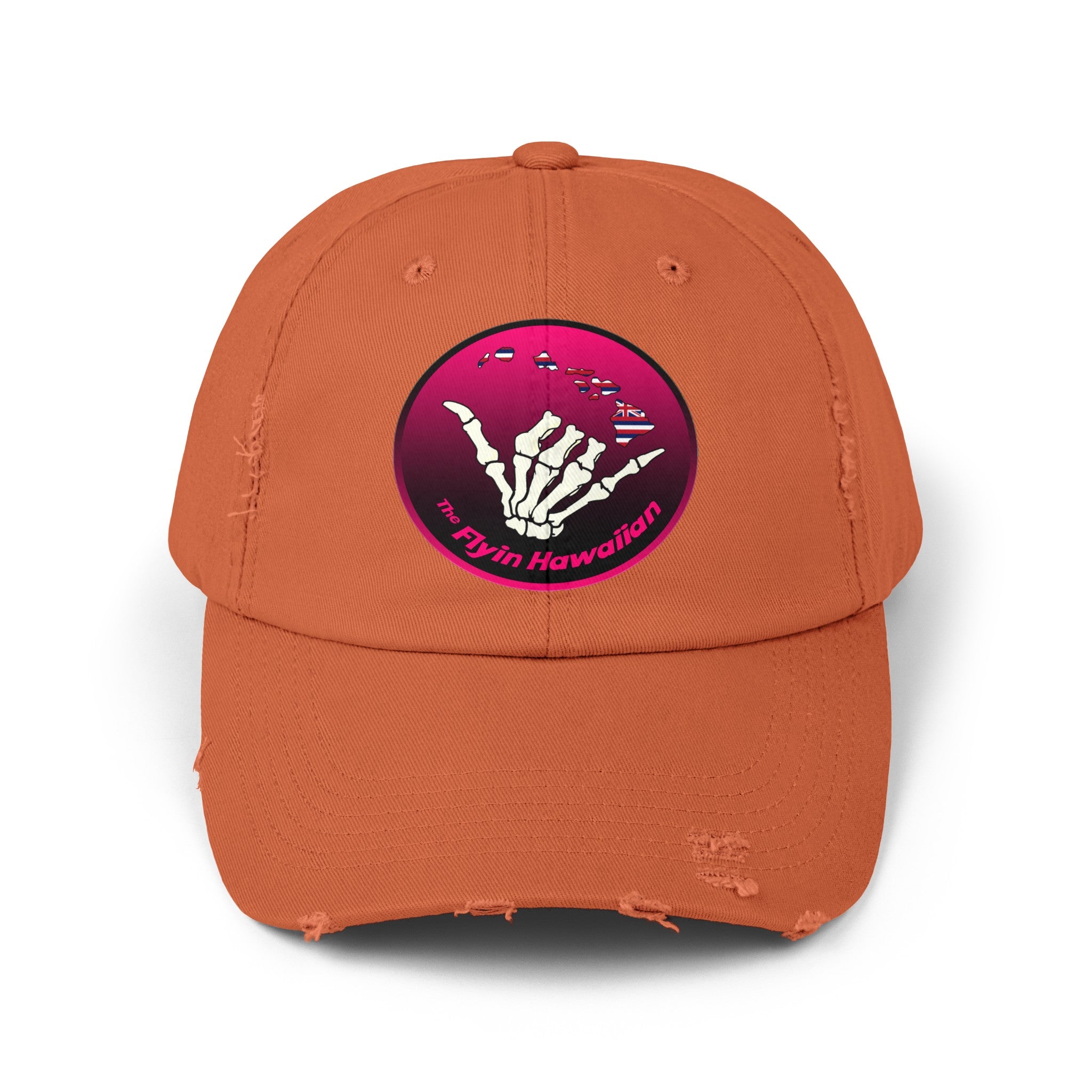 Load image into Gallery viewer, The Flyin' Hawaiian Distressed Cap