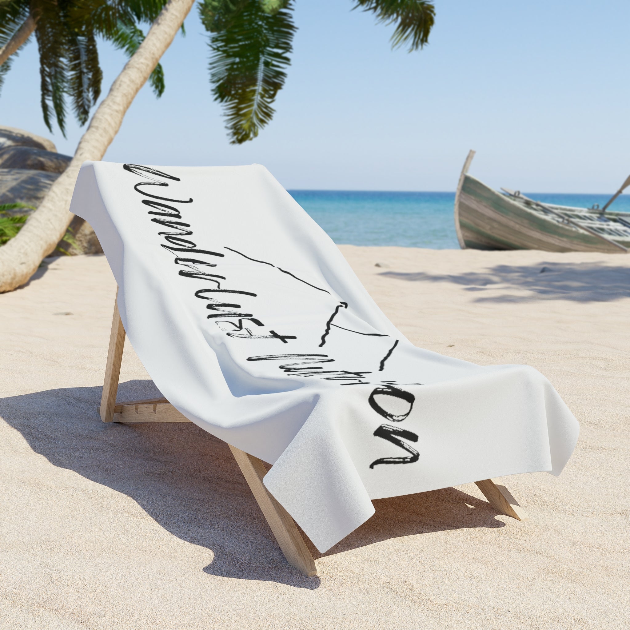 Load image into Gallery viewer, Wanderlust Nutrition Beach Towel