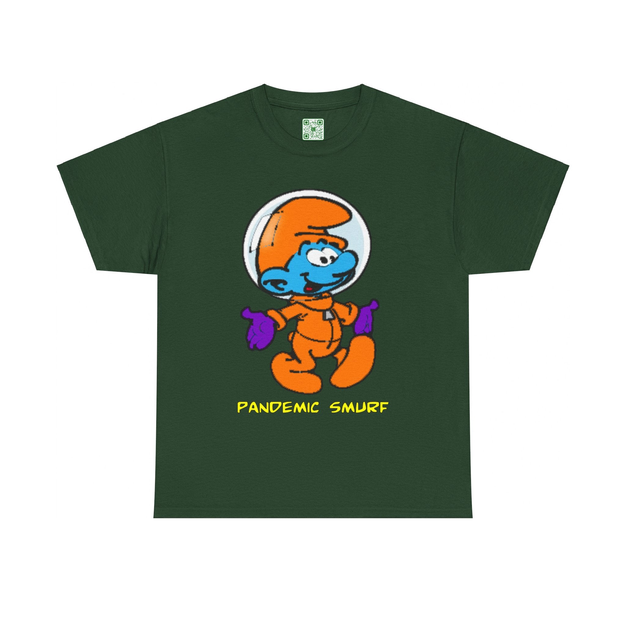 Load image into Gallery viewer, "Pandemic Smurf" - Unisex Heavy Cotton Tee