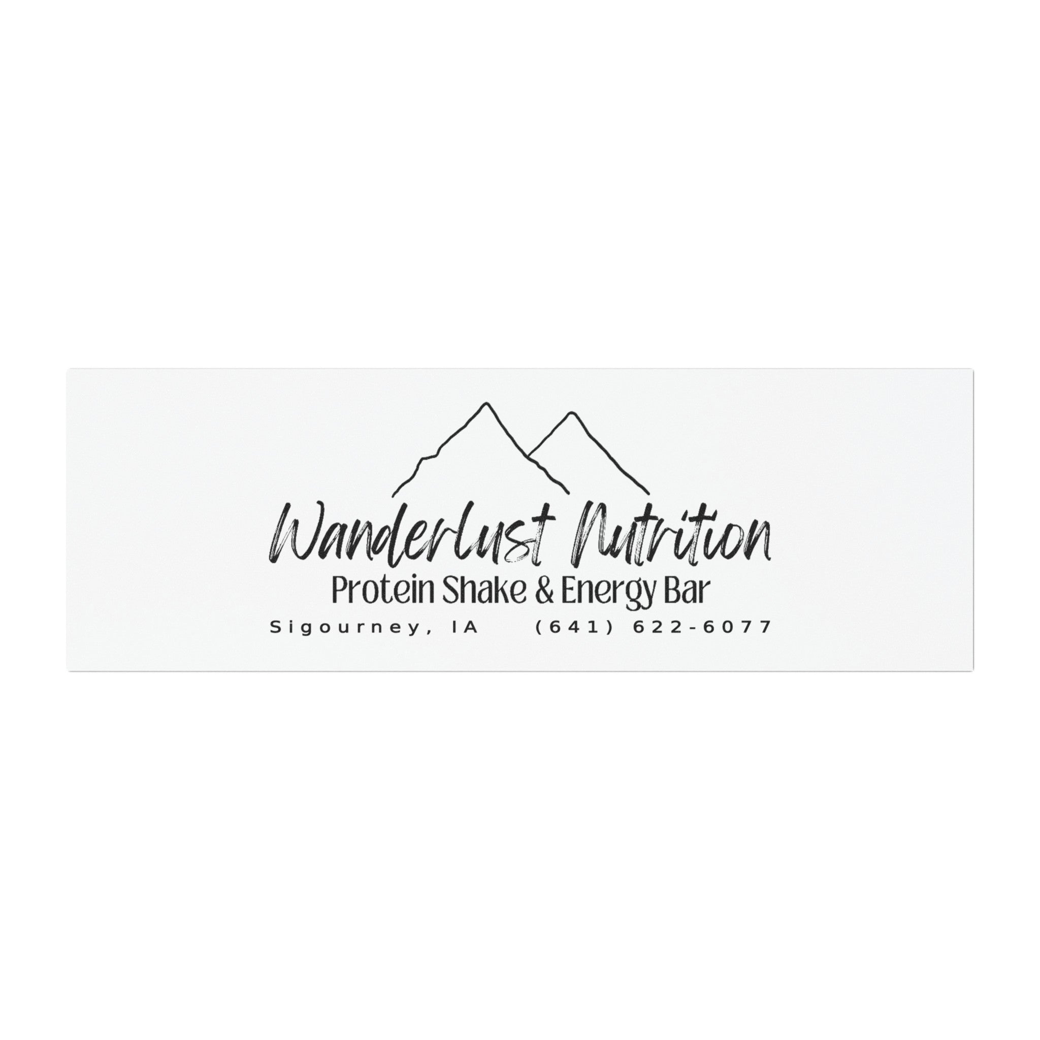 Load image into Gallery viewer, Wanderlust Nutrition Car Magnet
