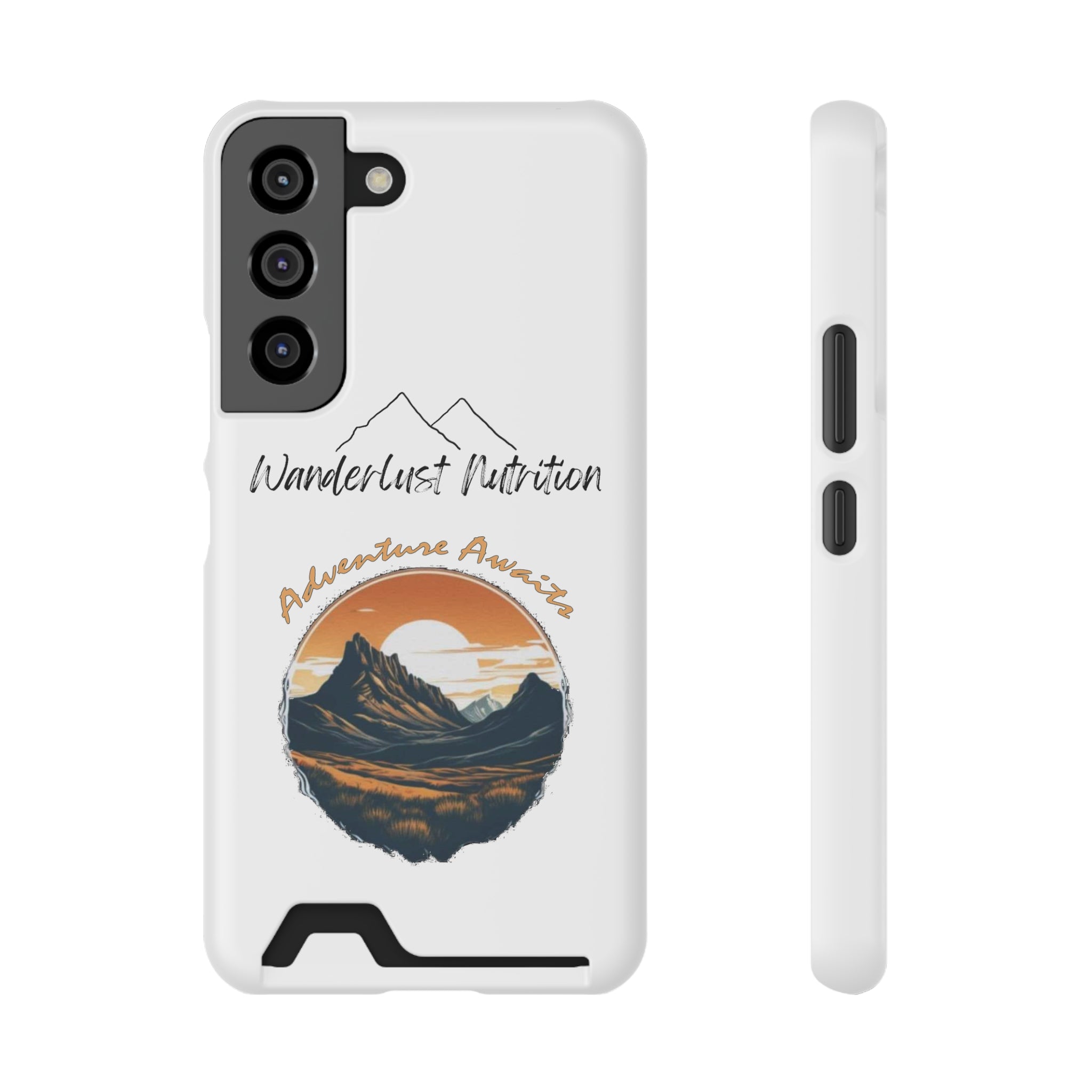 Load image into Gallery viewer, Wanderlust Nutrition Phone Case With Card Holder