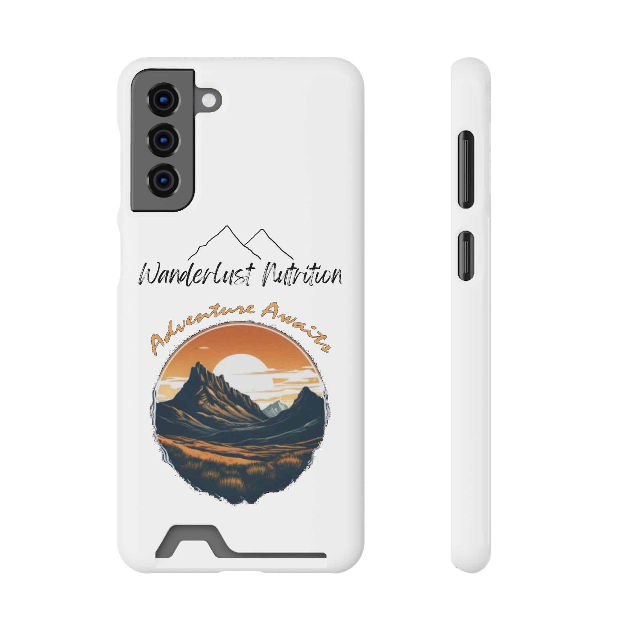 Load image into Gallery viewer, Wanderlust Nutrition Phone Case With Card Holder