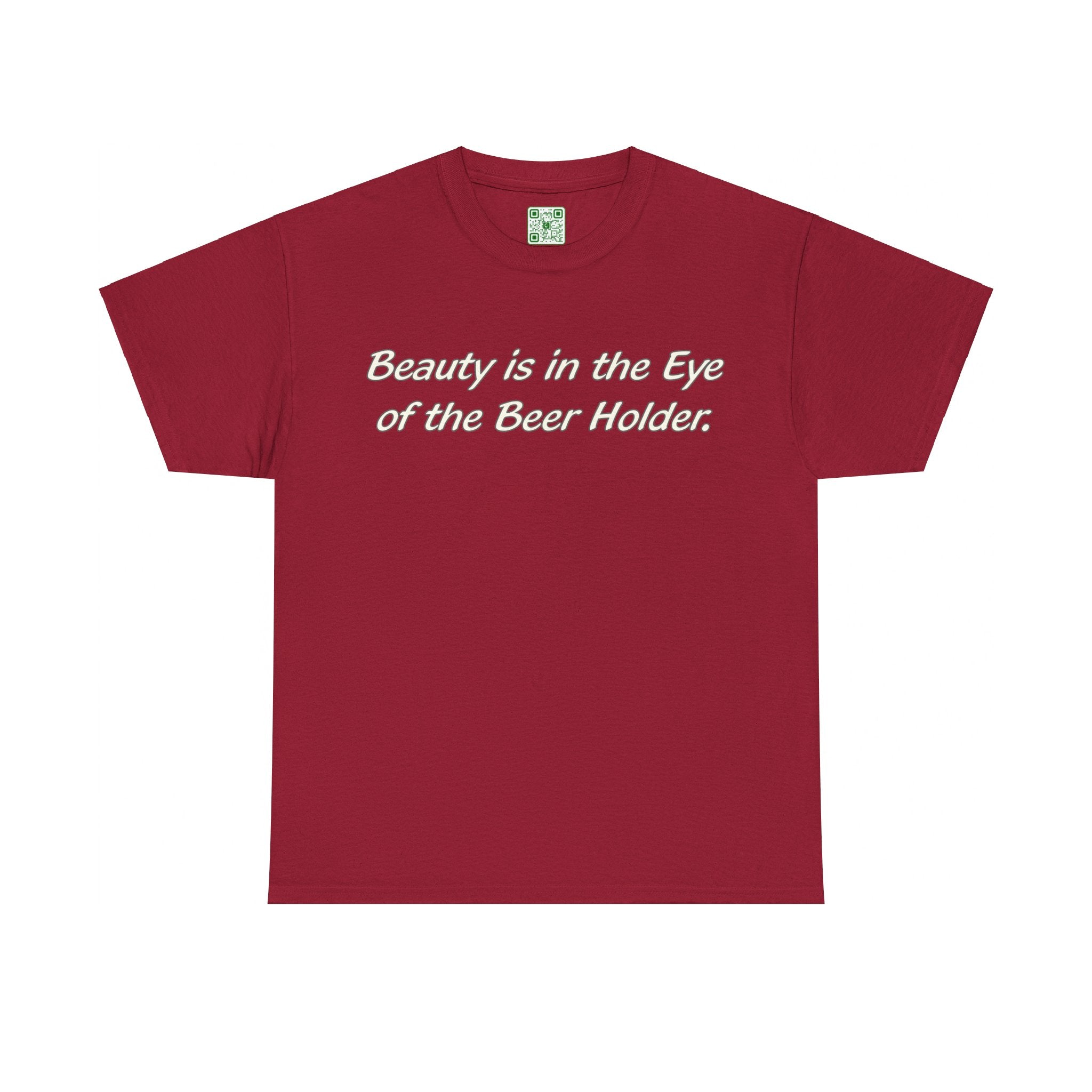 Load image into Gallery viewer, "Beauty is in the eye of the beer holder." - Unisex Heavy Cotton Tee