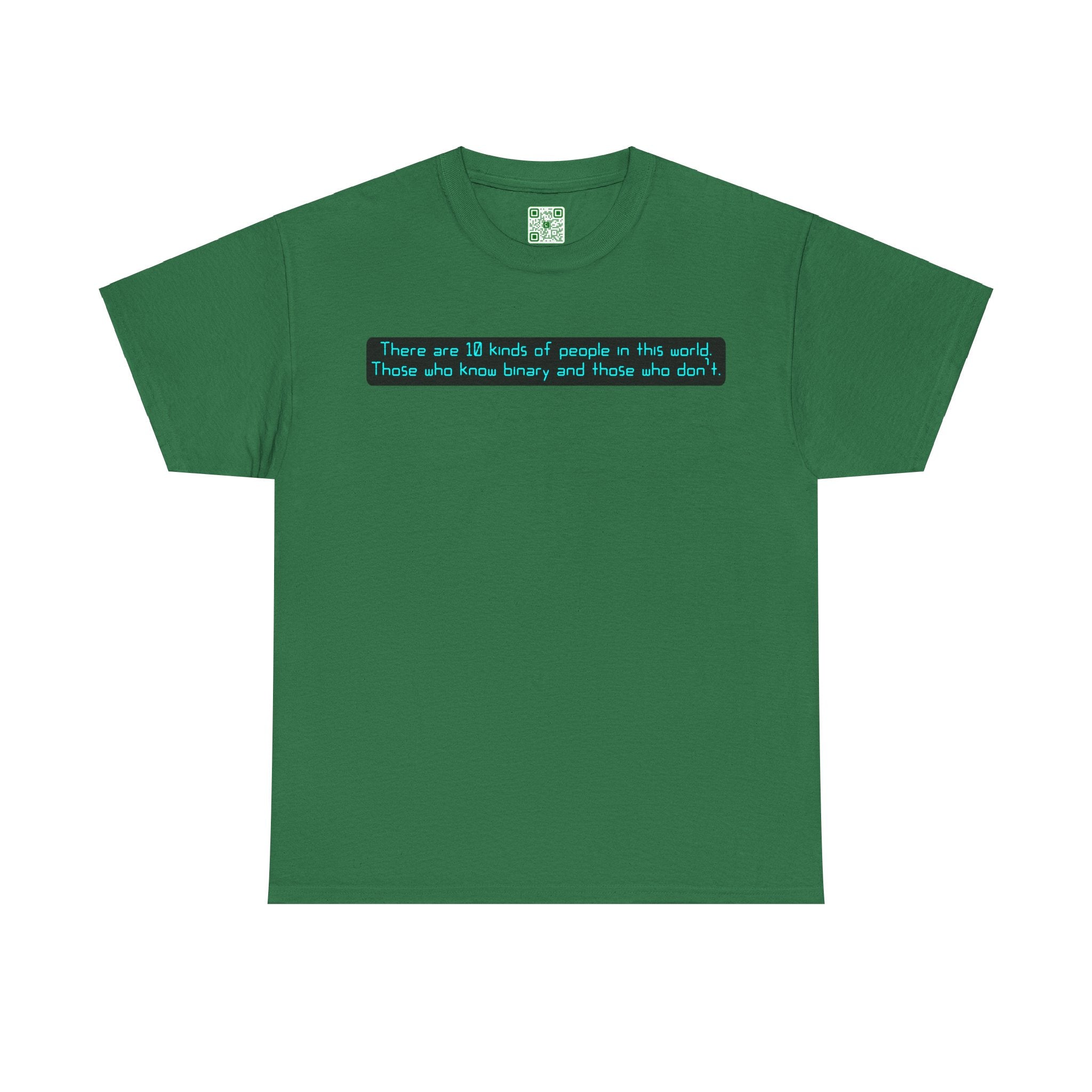 Load image into Gallery viewer, "There are 10 kinds of people in this world. Those who know binary and those who don't". - Unisex Heavy Cotton Tee