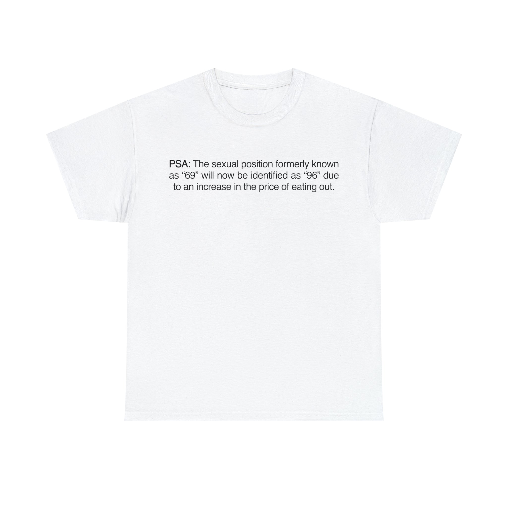 Load image into Gallery viewer, "PSA: 69 now 96" - Unisex Heavy Cotton Tee