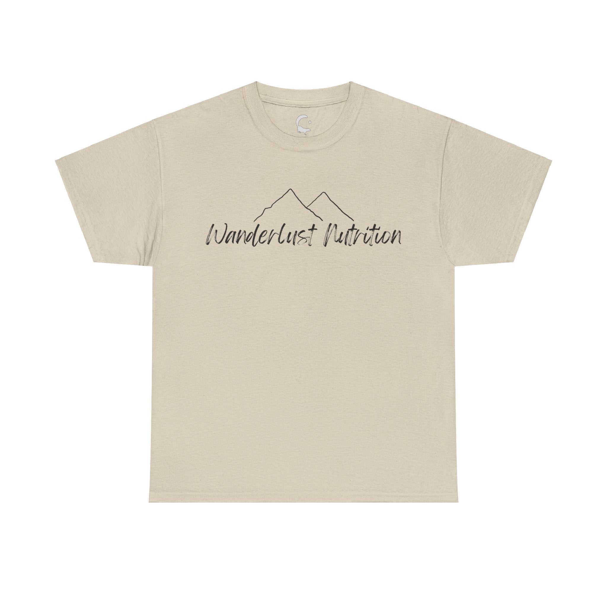 Load image into Gallery viewer, Wanderlust Nutrition: "Adventure Awaits" - Unisex Heavy Cotton Tee