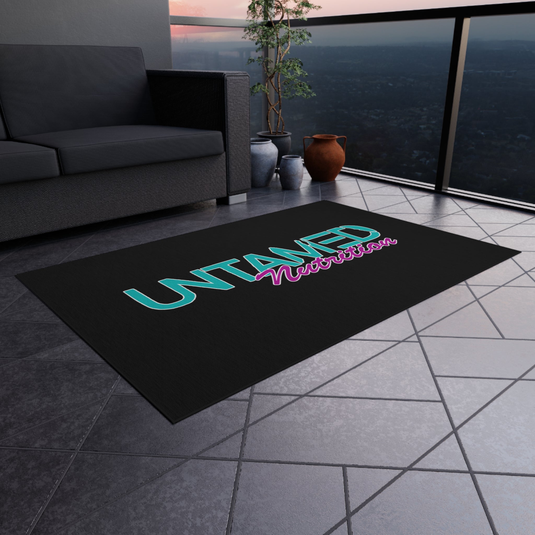Load image into Gallery viewer, Untamed Nutrition Indoor/Outdoor Area Rug