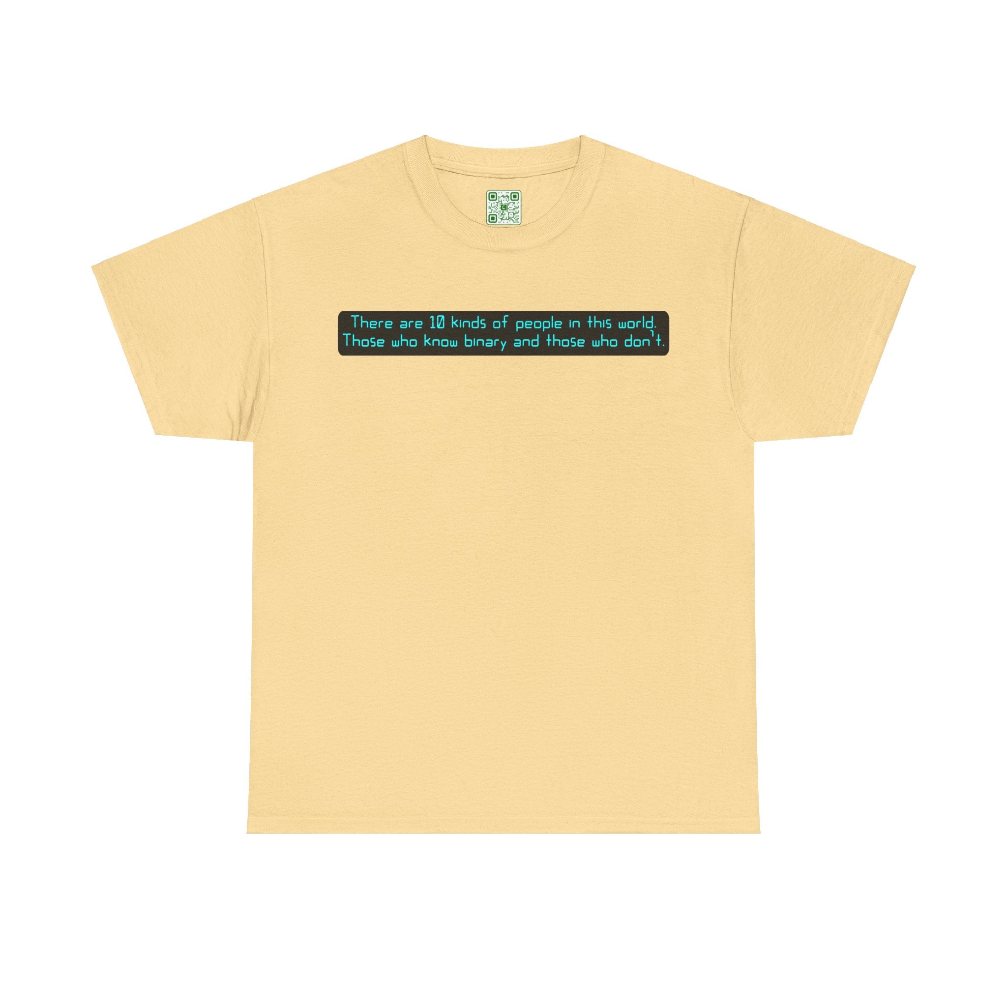 Load image into Gallery viewer, "There are 10 kinds of people in this world. Those who know binary and those who don't". - Unisex Heavy Cotton Tee