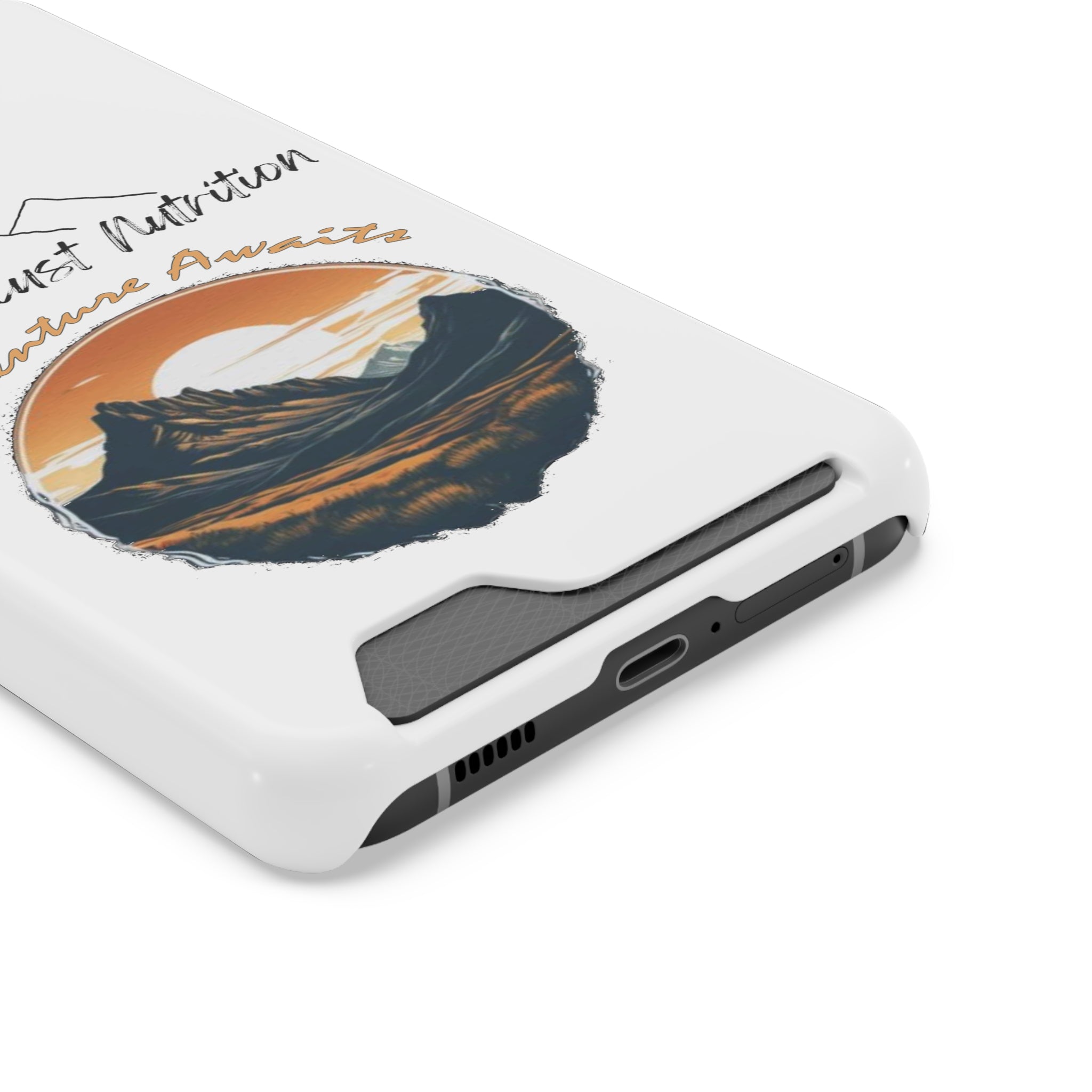 Load image into Gallery viewer, Wanderlust Nutrition Phone Case With Card Holder