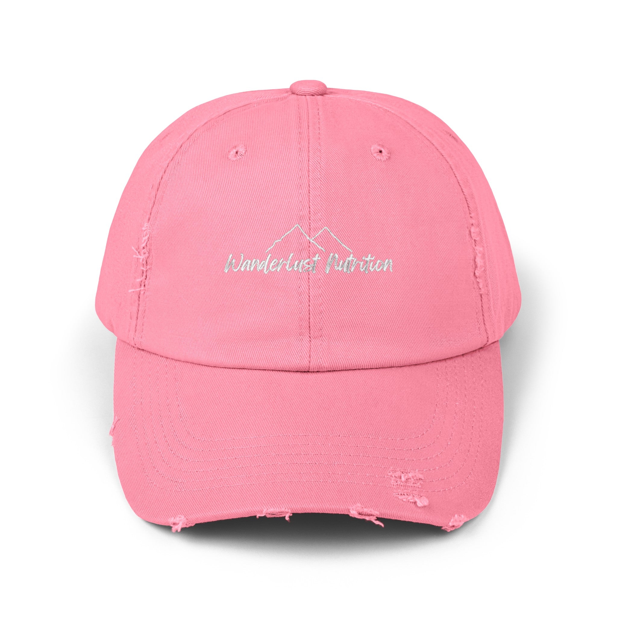 Load image into Gallery viewer, Wanderlust Nutrition Distressed Cap