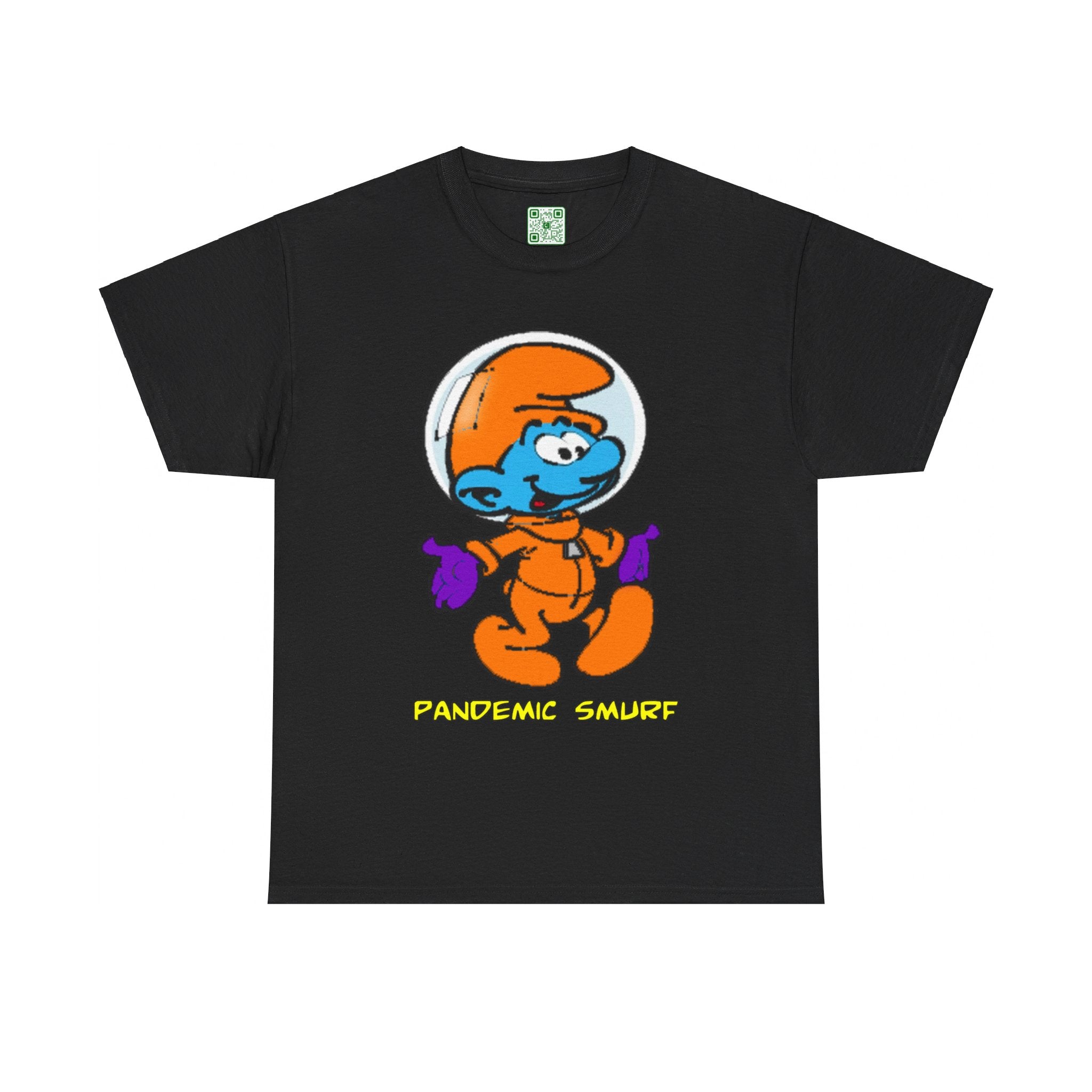 Load image into Gallery viewer, "Pandemic Smurf" - Unisex Heavy Cotton Tee