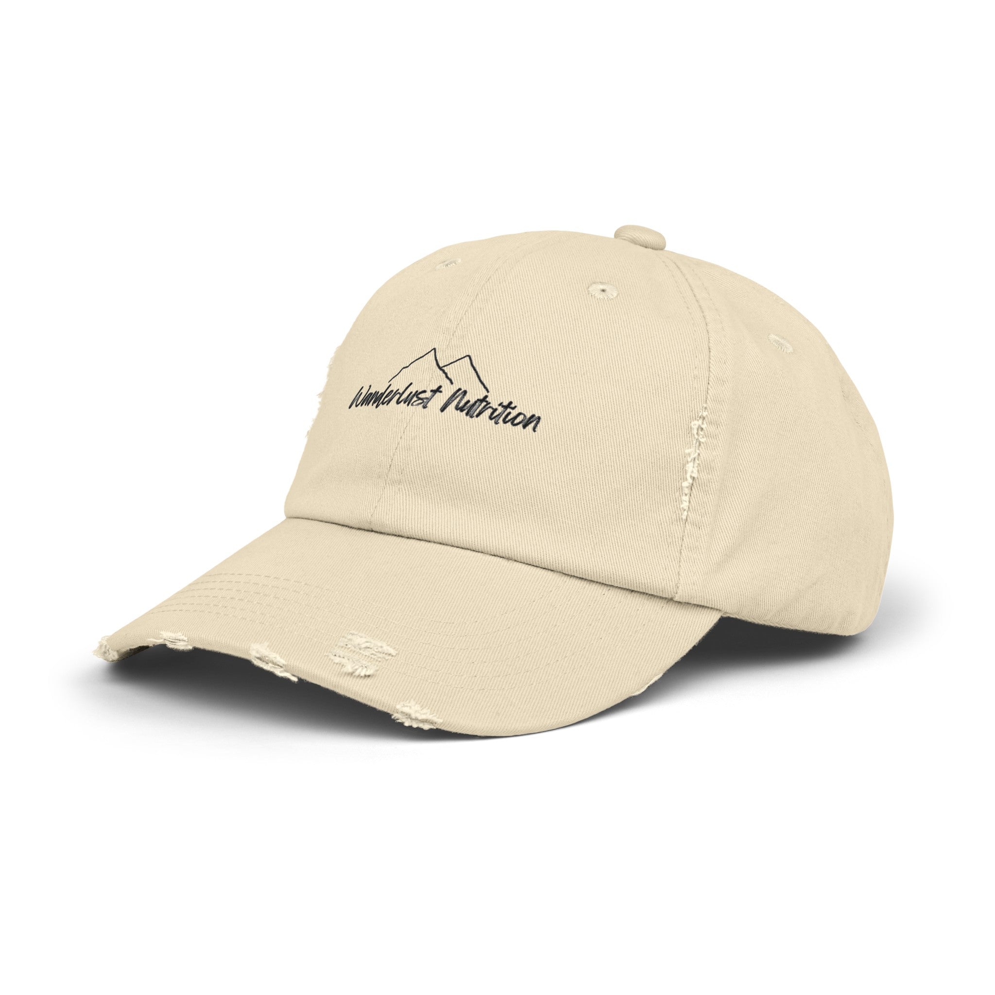 Load image into Gallery viewer, Wanderlust Nutrition Distressed Cap
