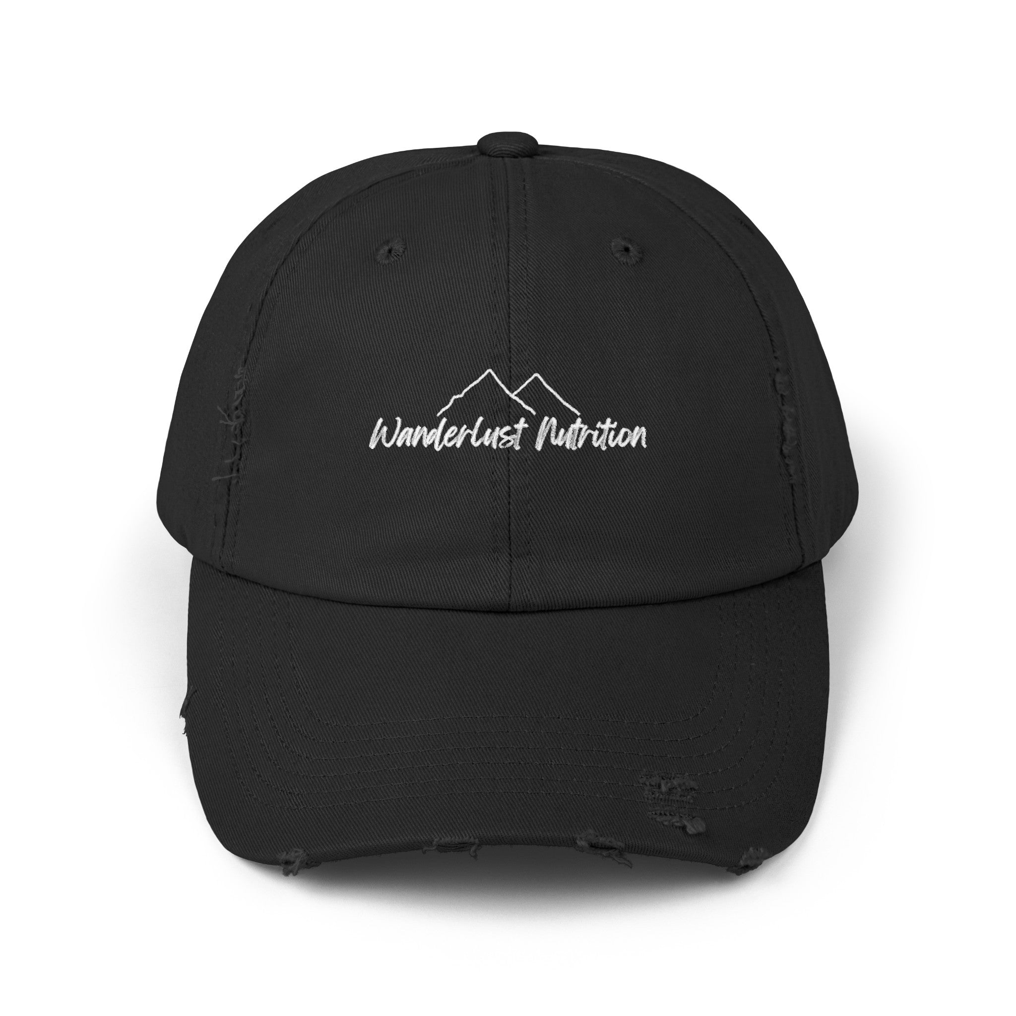 Load image into Gallery viewer, Wanderlust Nutrition Distressed Cap
