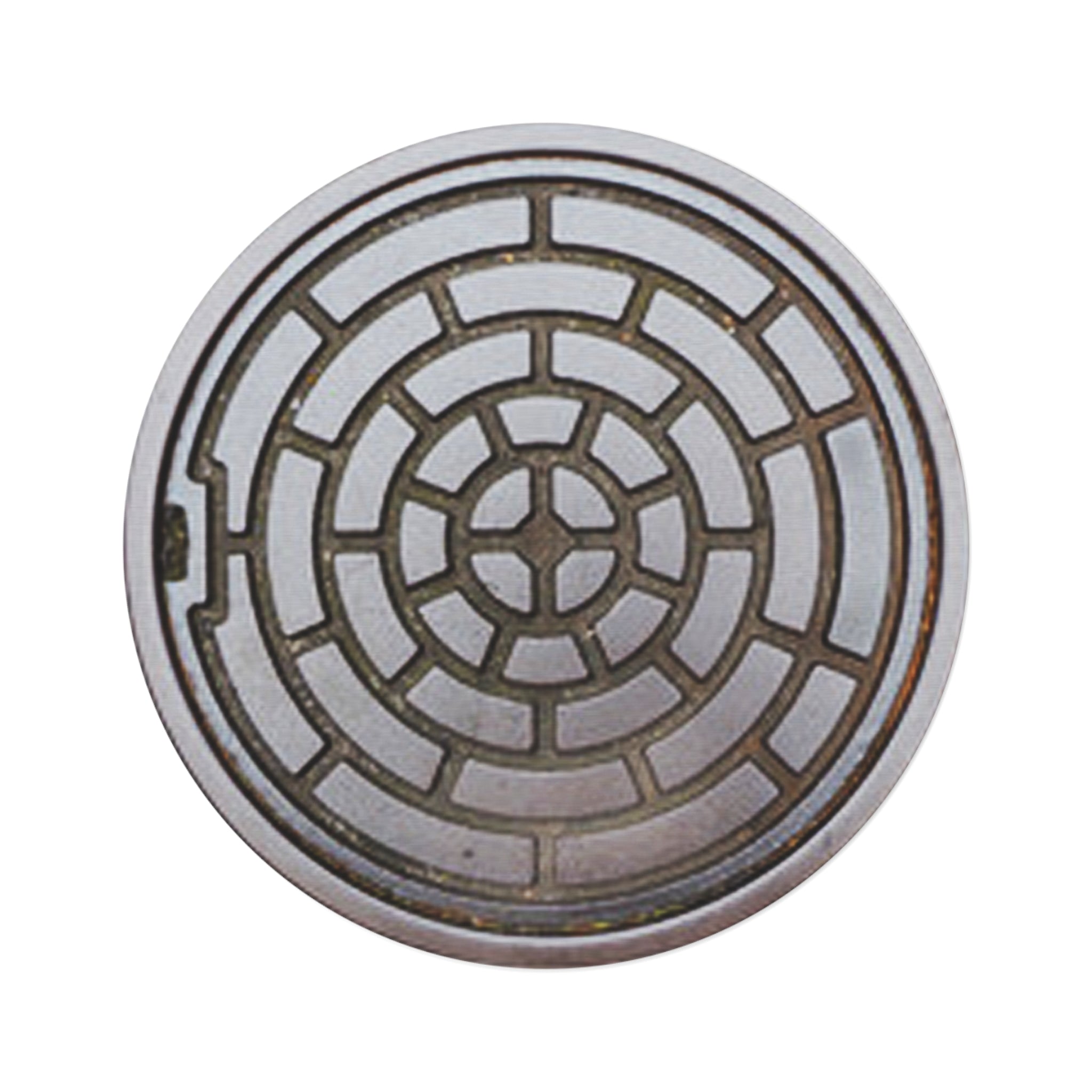 Load image into Gallery viewer, Manhole Cover 60&quot; Diameter Rug
