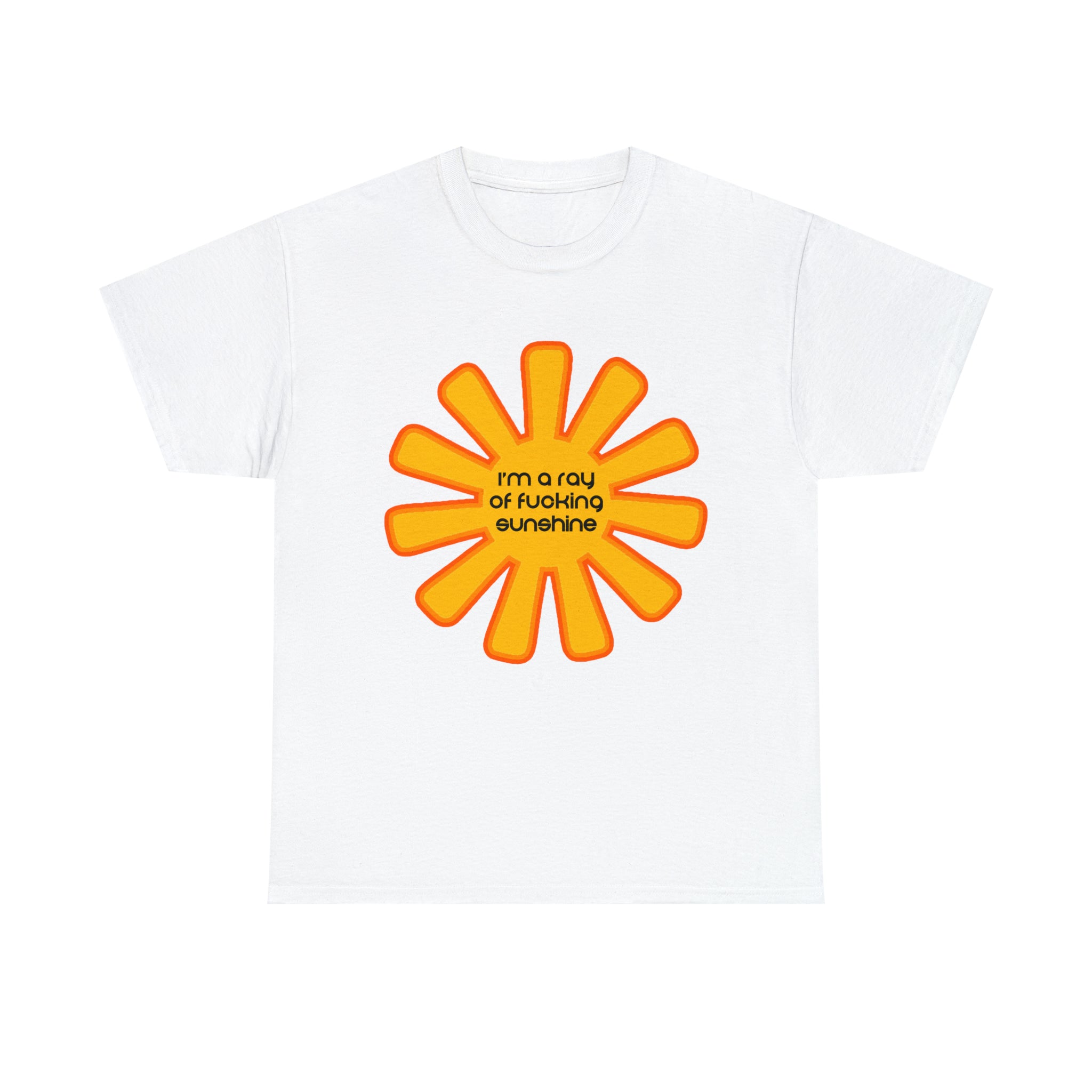 Load image into Gallery viewer, &quot;I&#39;m a ray of fucking sunshine&quot; - Unisex Heavy Cotton Tee
