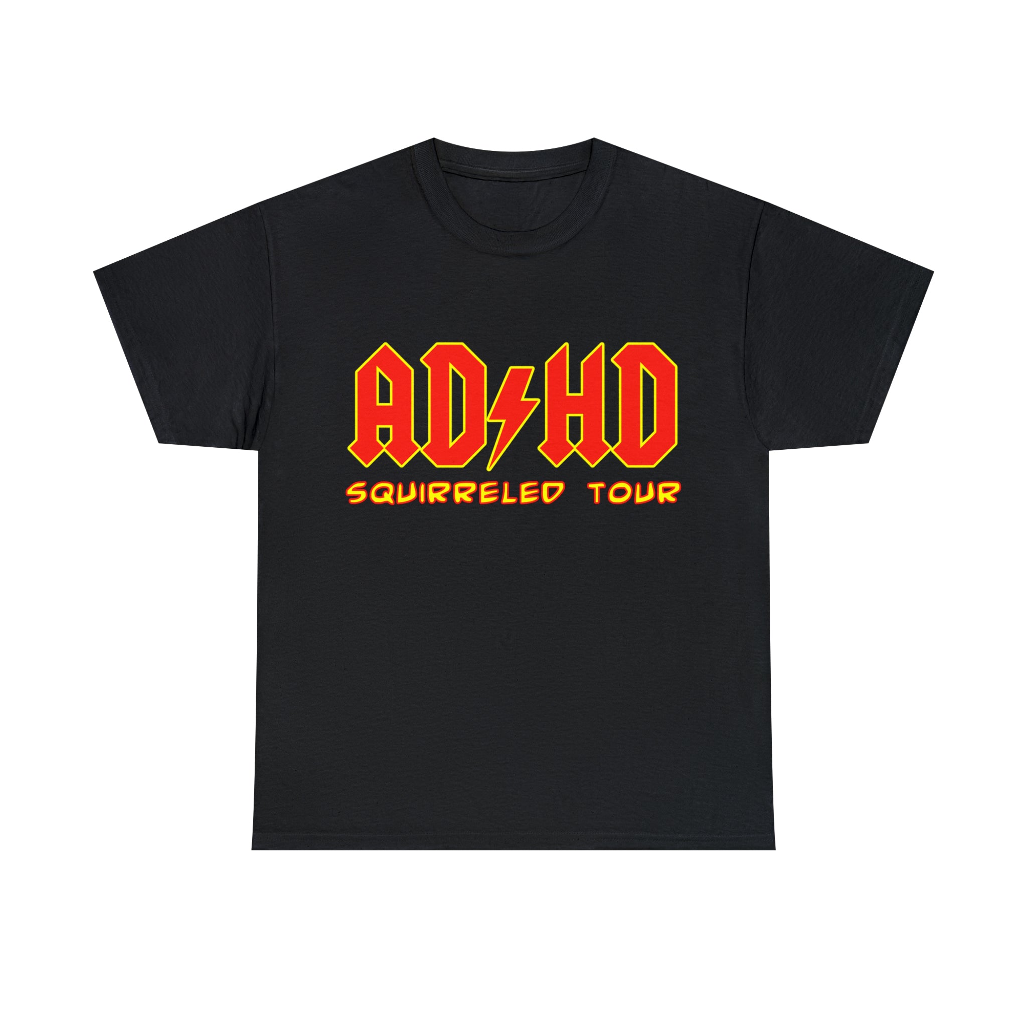 Load image into Gallery viewer, &quot;ADHD Squirreled Tour&quot; - Unisex Heavy Cotton Tee
