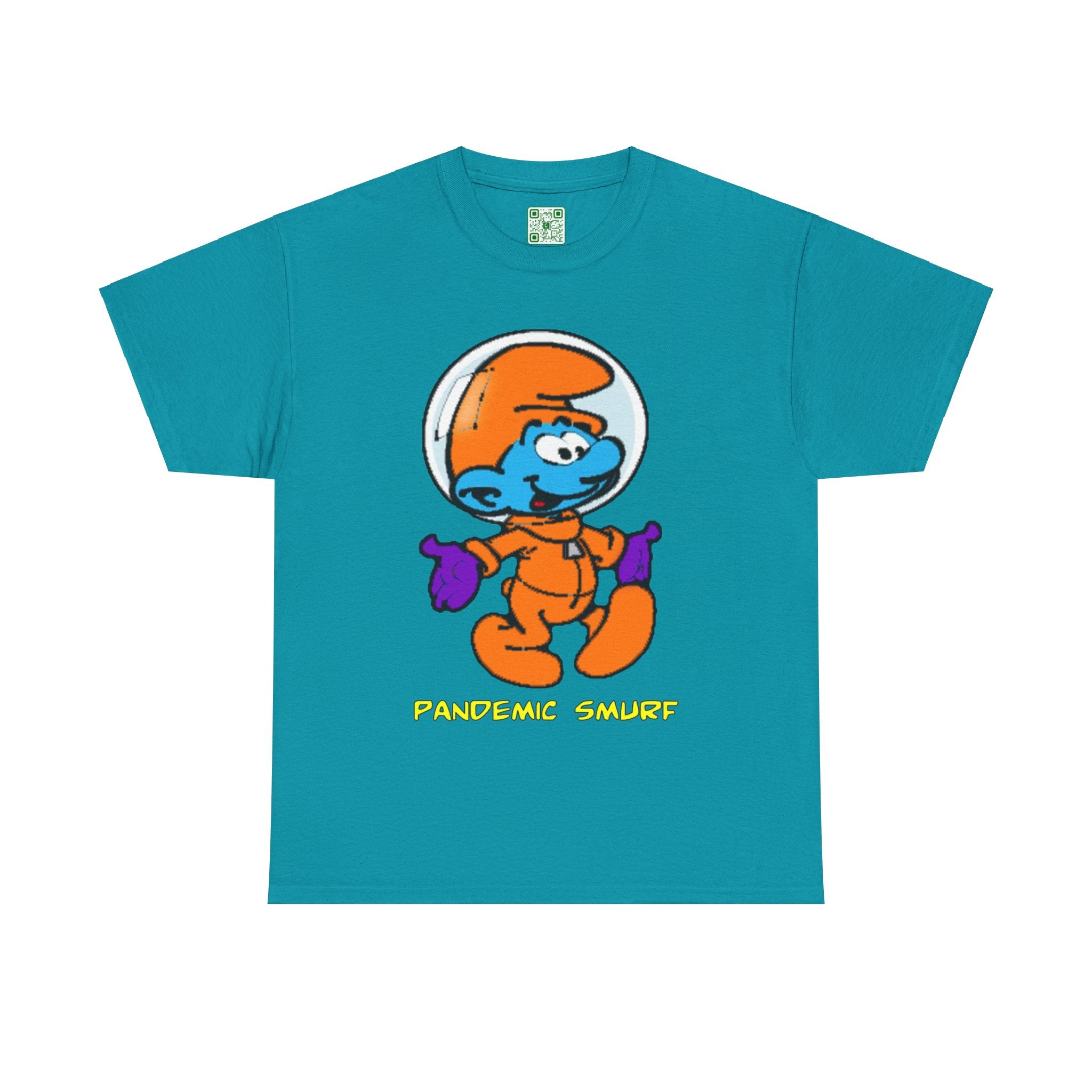 Load image into Gallery viewer, &quot;Pandemic Smurf&quot; - Unisex Heavy Cotton Tee
