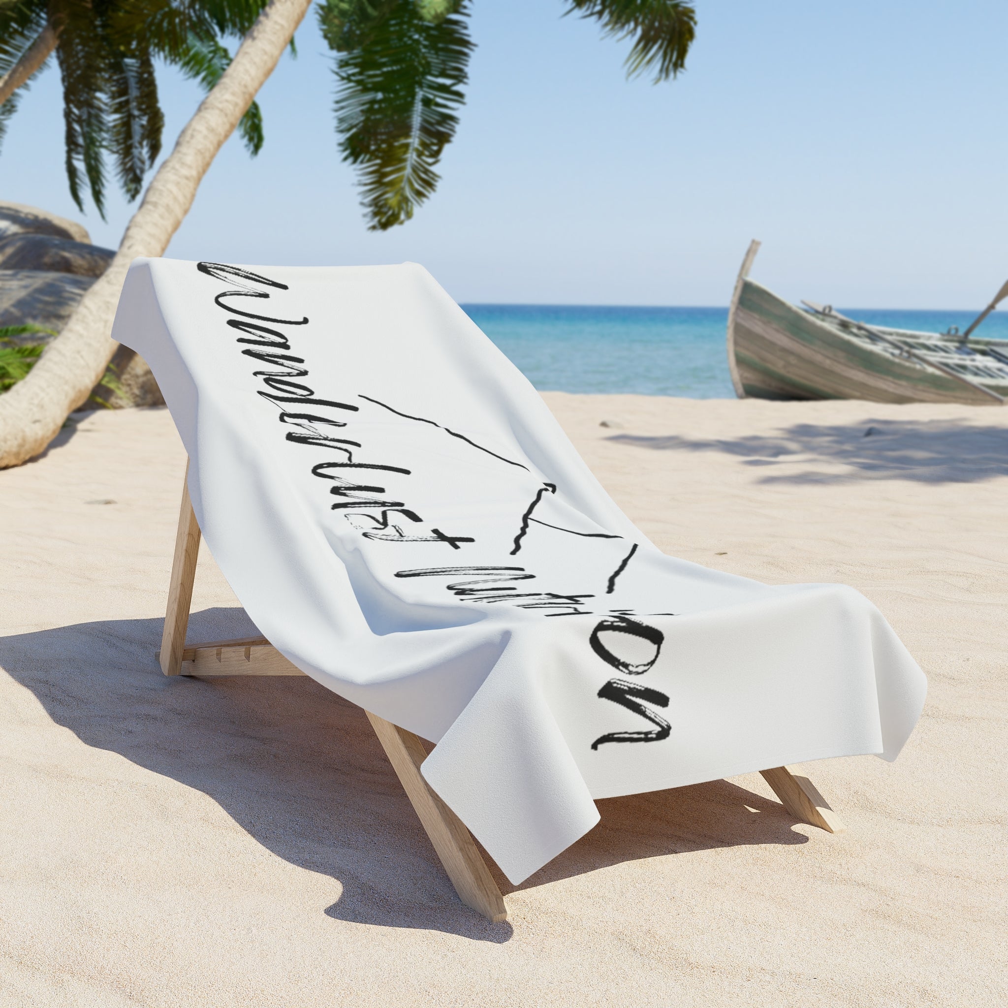 Load image into Gallery viewer, Wanderlust Nutrition Beach Towel
