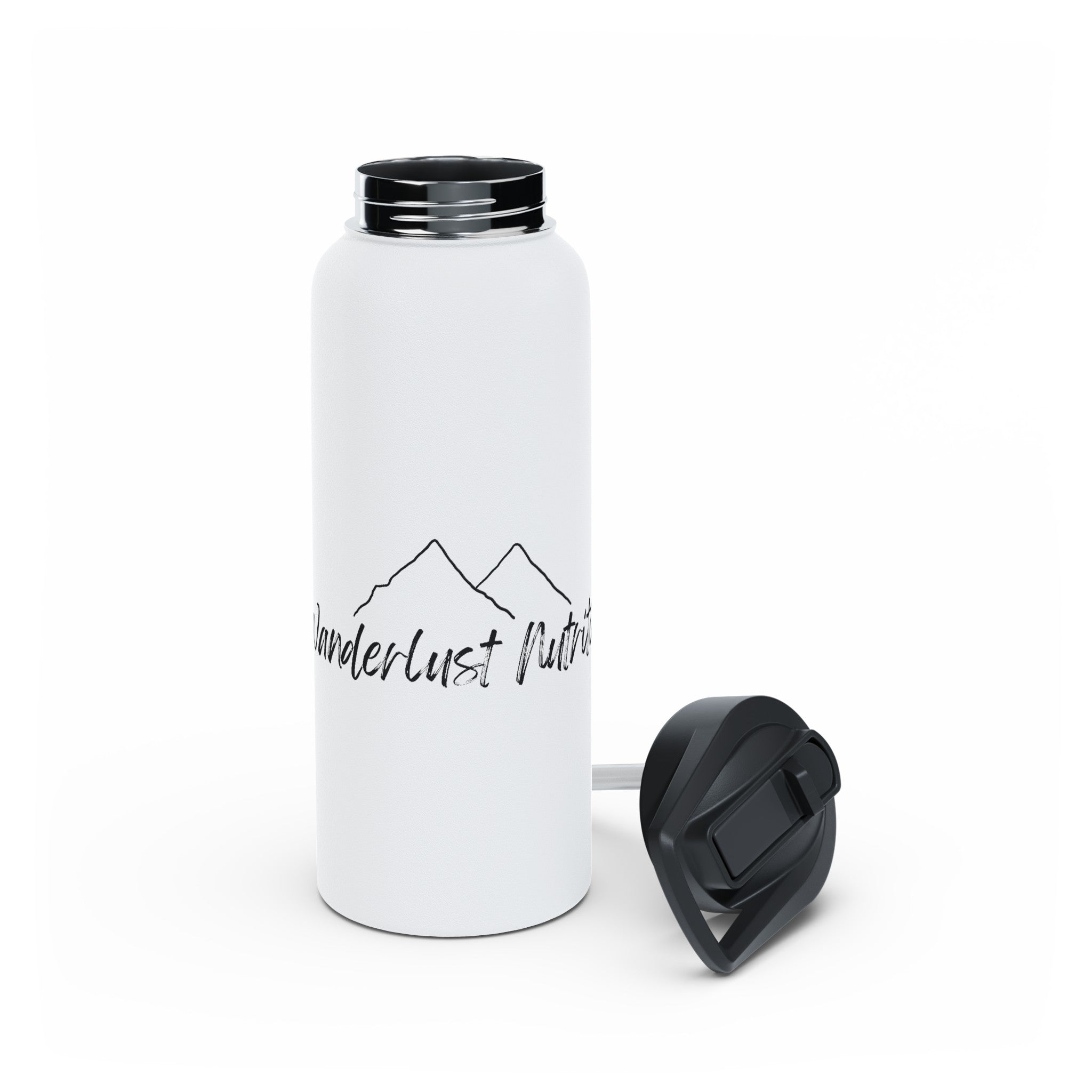 Load image into Gallery viewer, Wanderlust Nutrition Stainless Steel Water Bottle
