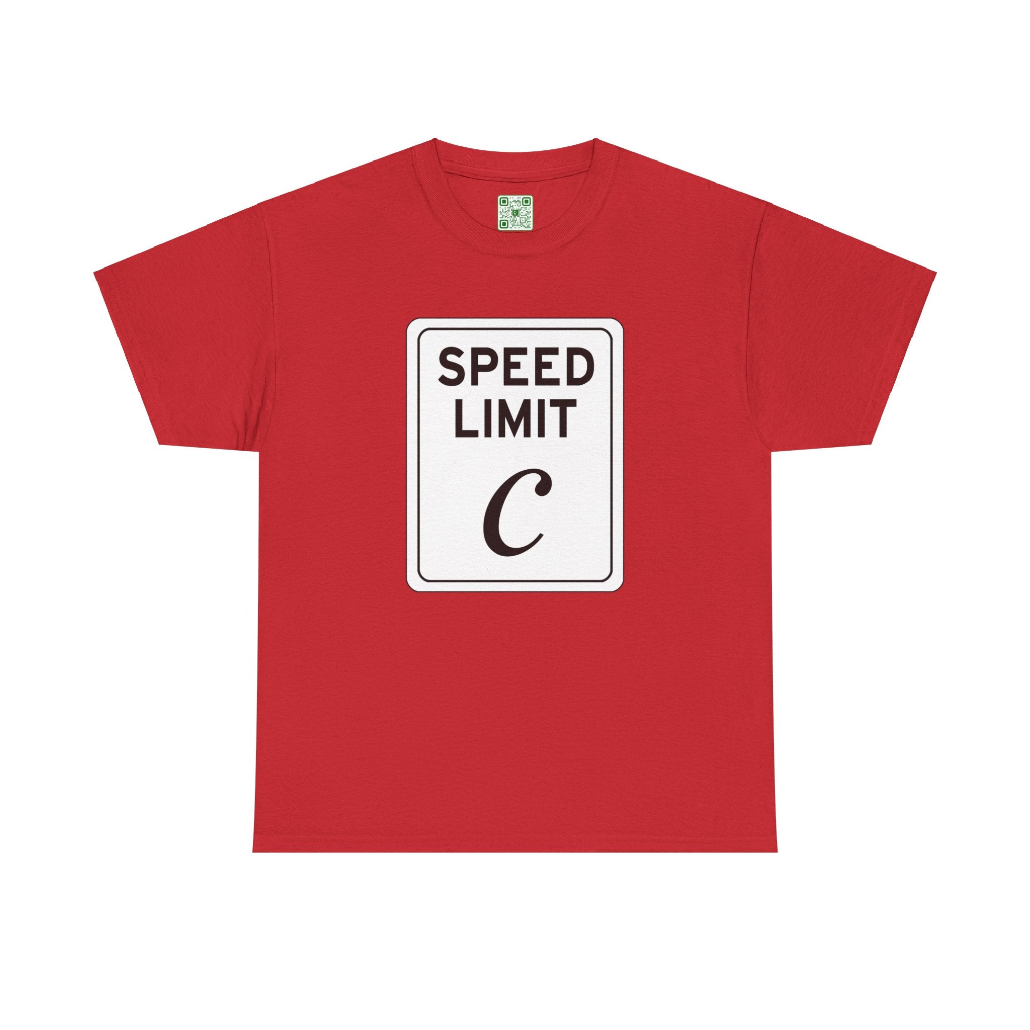 Load image into Gallery viewer, &quot;SPEED LIMIT C&quot; - Heavy Cotton Tee
