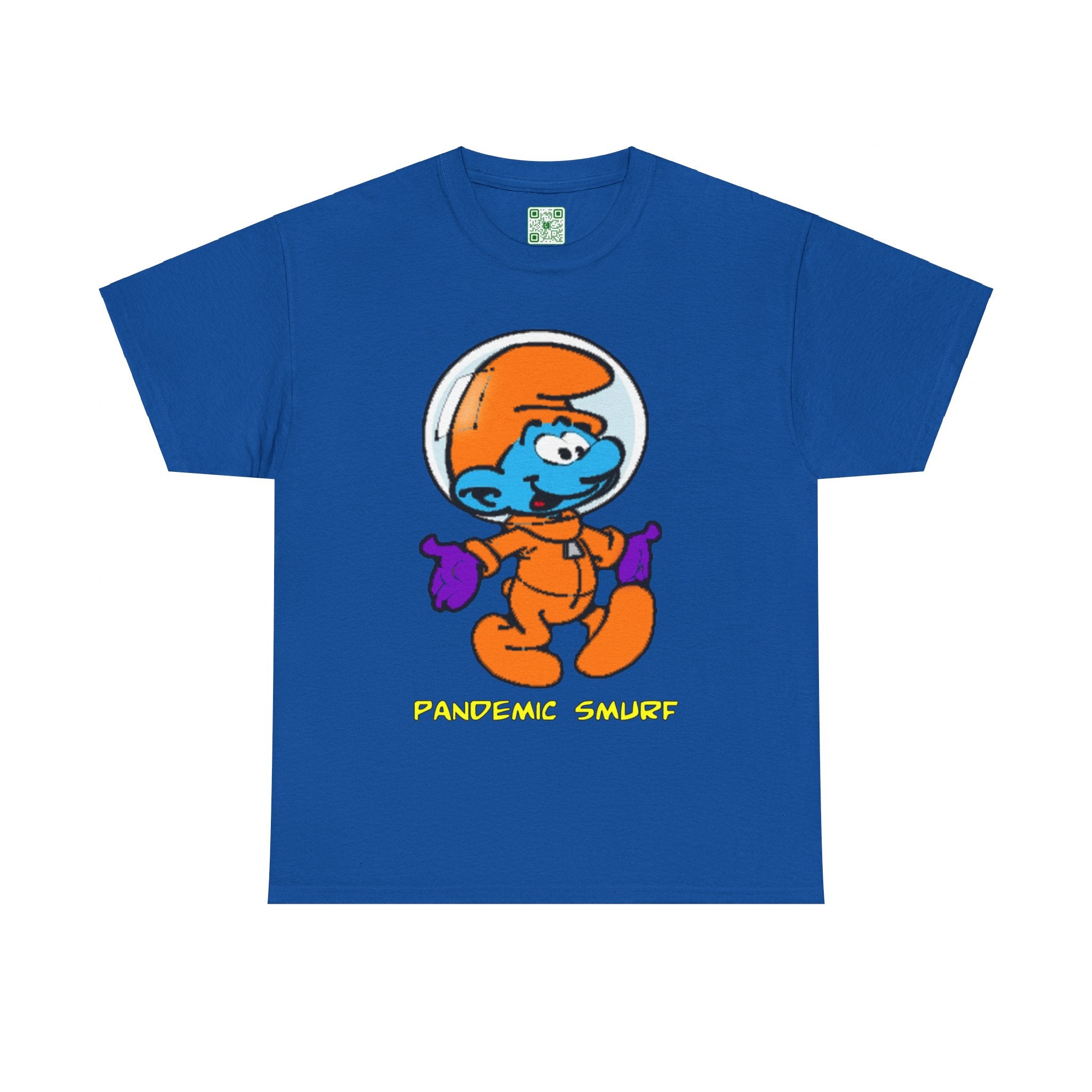 Load image into Gallery viewer, &quot;Pandemic Smurf&quot; - Unisex Heavy Cotton Tee
