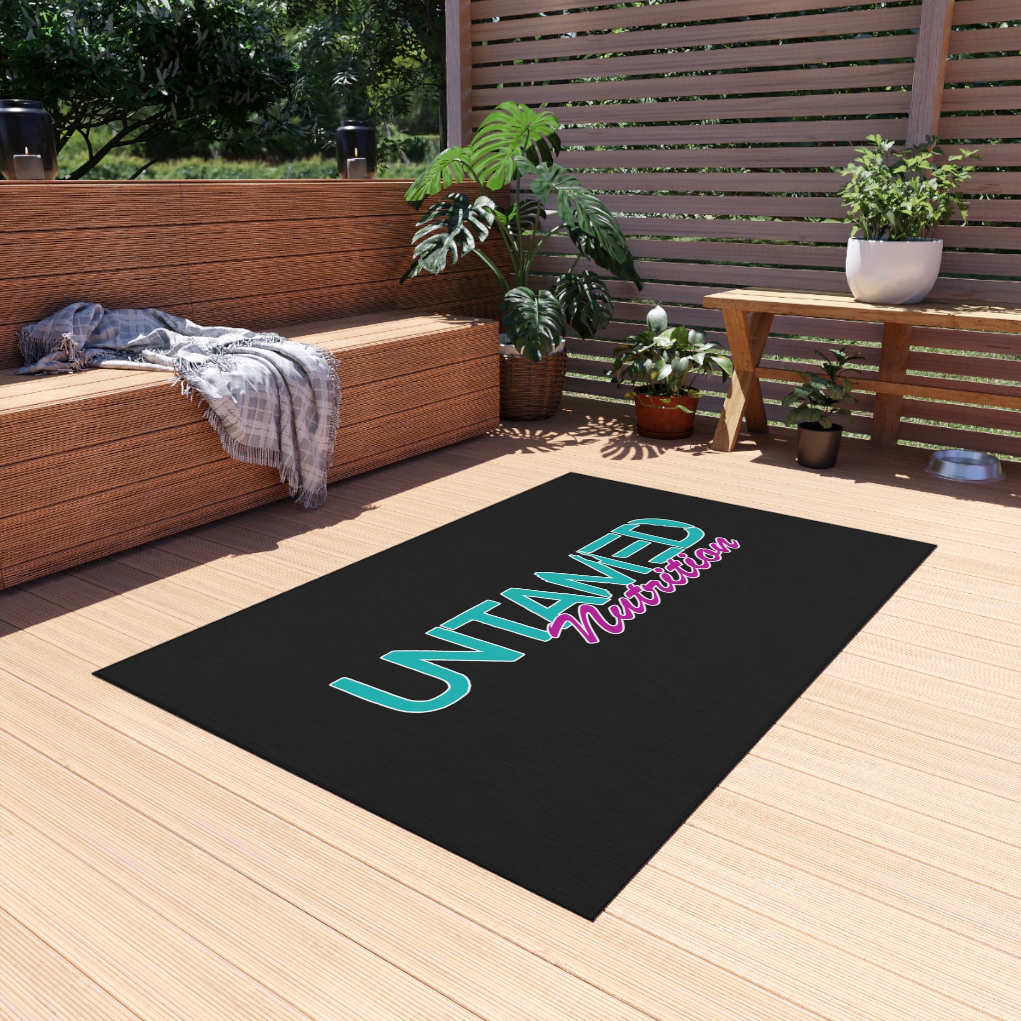 Load image into Gallery viewer, Untamed Nutrition Indoor/Outdoor Area Rug
