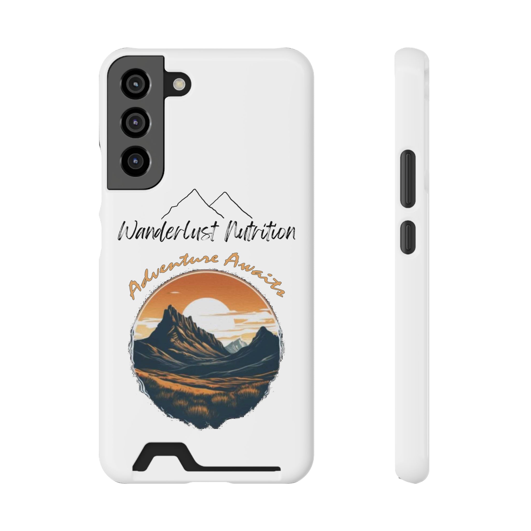 Load image into Gallery viewer, Wanderlust Nutrition Phone Case With Card Holder
