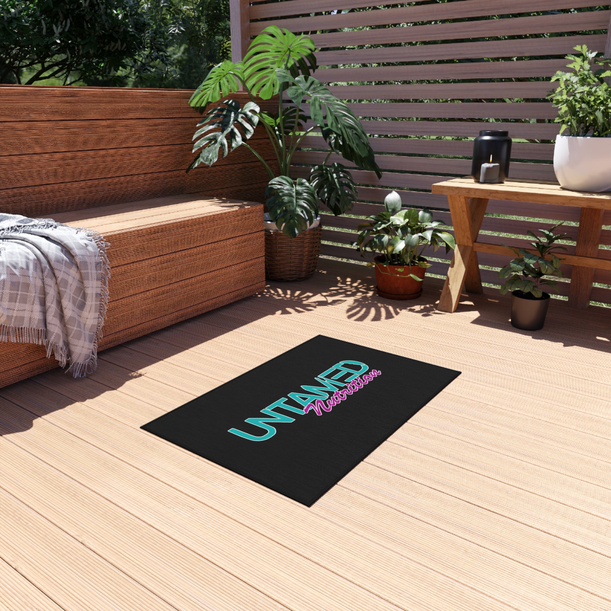 Load image into Gallery viewer, Untamed Nutrition Indoor/Outdoor Area Rug
