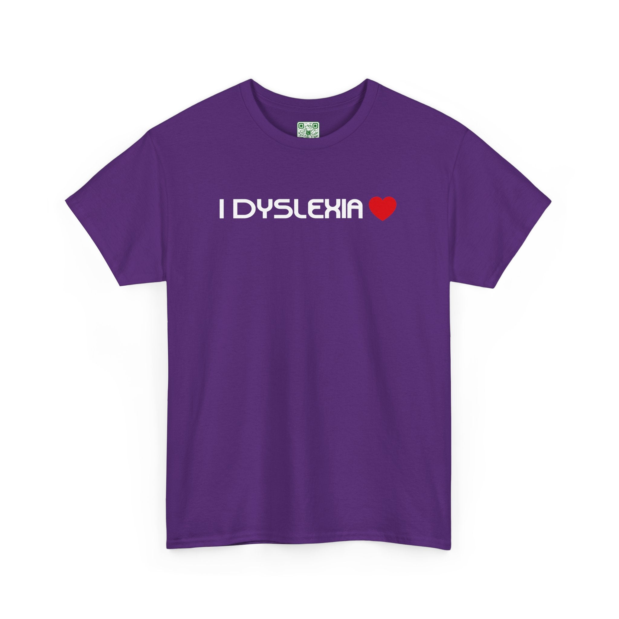 Load image into Gallery viewer, I Dyslexia Love - Heavy Cotton Tee
