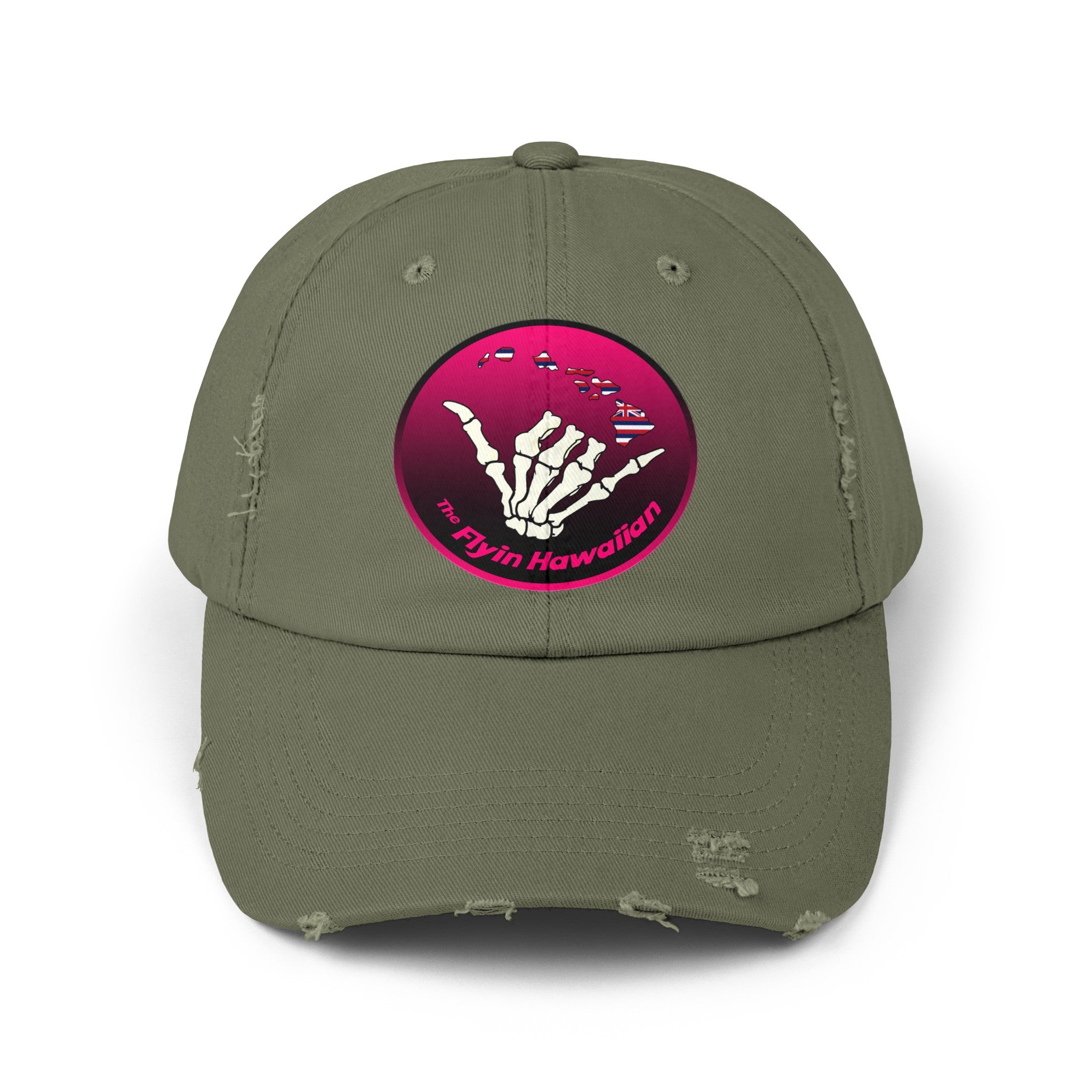 Load image into Gallery viewer, The Flyin&#39; Hawaiian Distressed Cap
