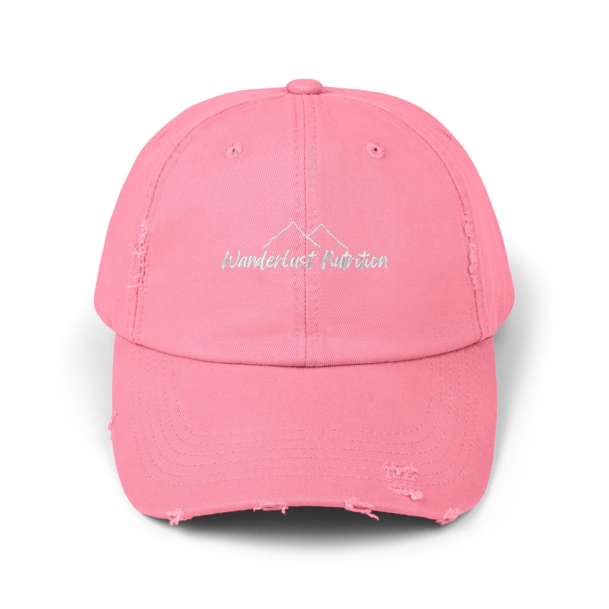 Load image into Gallery viewer, Wanderlust Nutrition Distressed Cap
