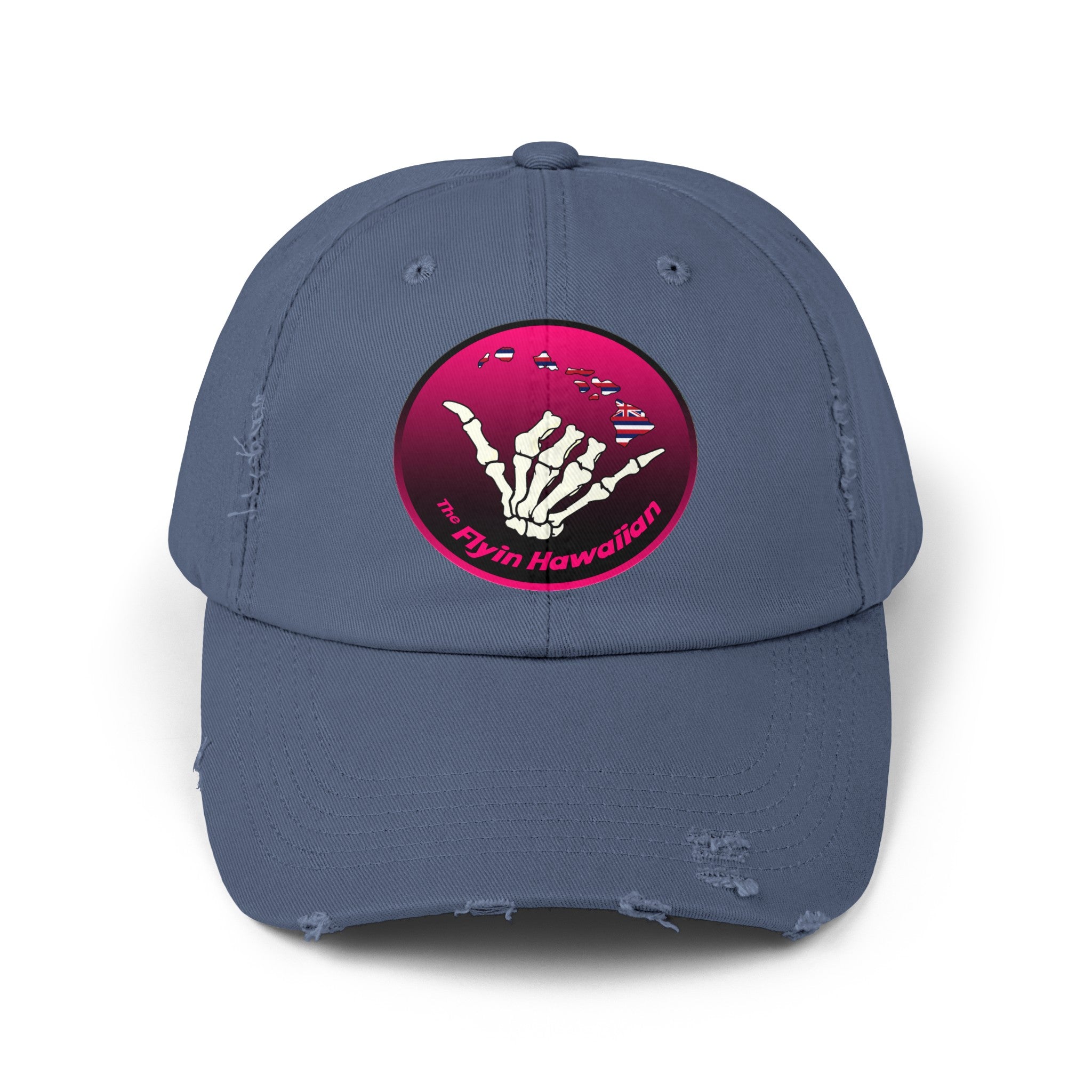 Load image into Gallery viewer, The Flyin&#39; Hawaiian Distressed Cap
