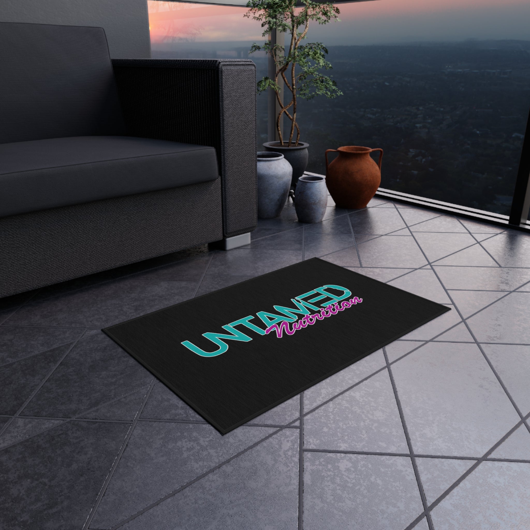 Load image into Gallery viewer, Untamed Nutrition Indoor/Outdoor Area Rug
