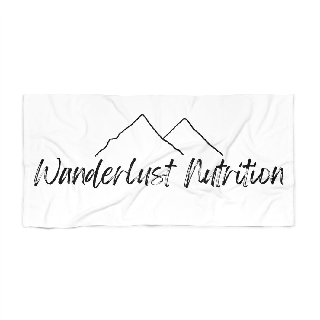 Wanderlust Nutrition Beach Towel