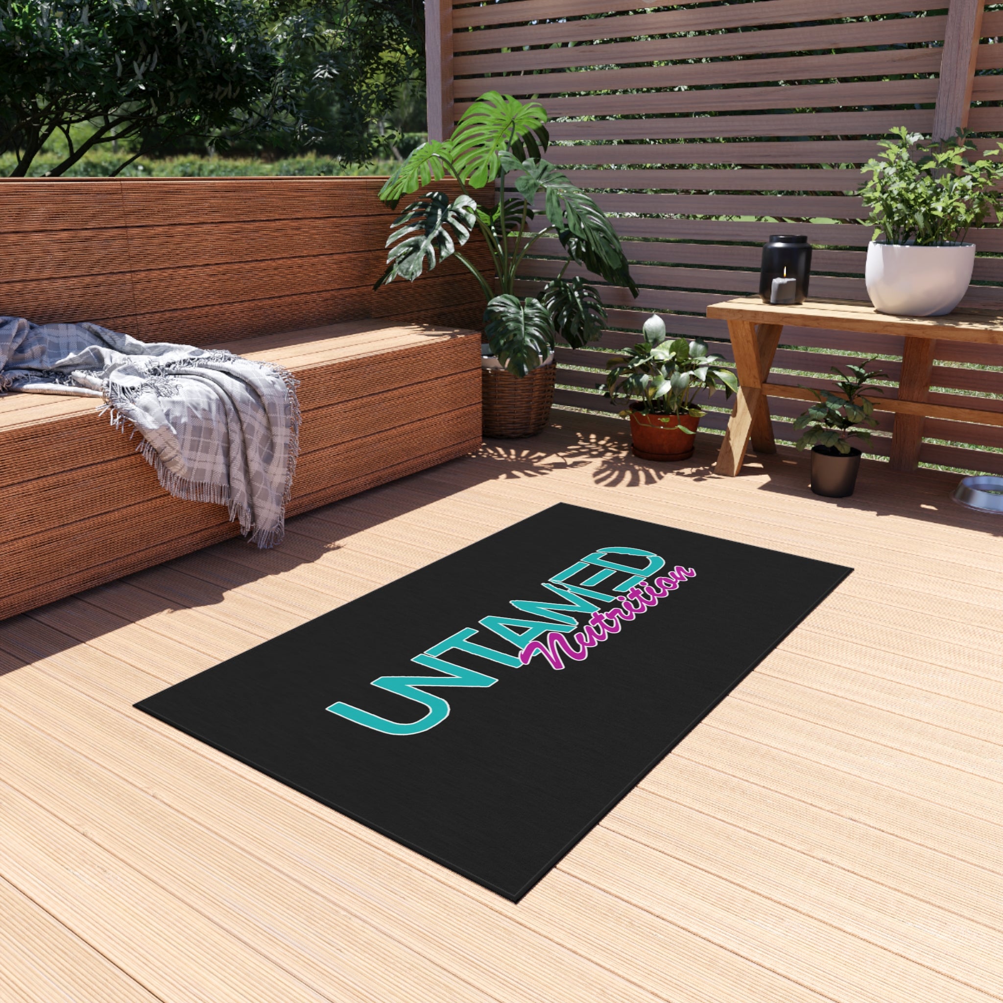 Load image into Gallery viewer, Untamed Nutrition Indoor/Outdoor Area Rug
