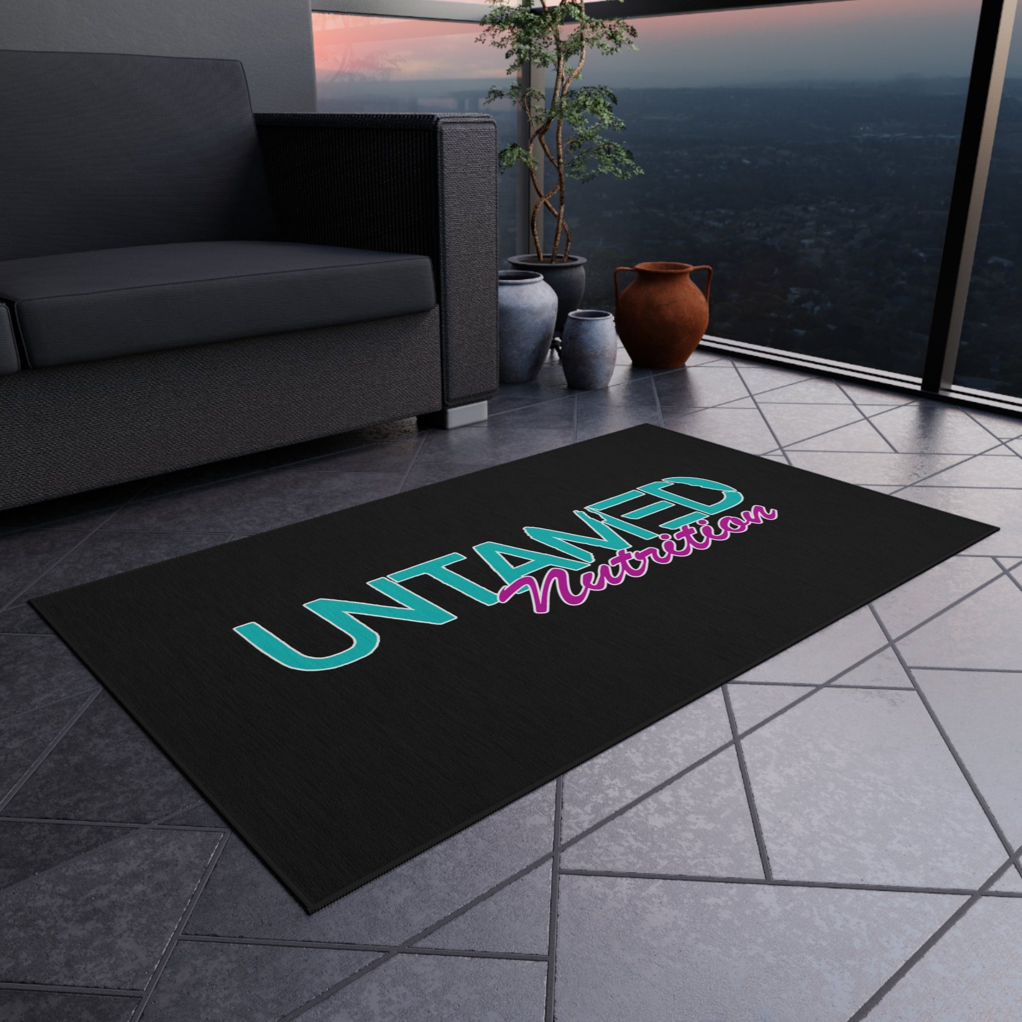 Load image into Gallery viewer, Untamed Nutrition Indoor/Outdoor Area Rug
